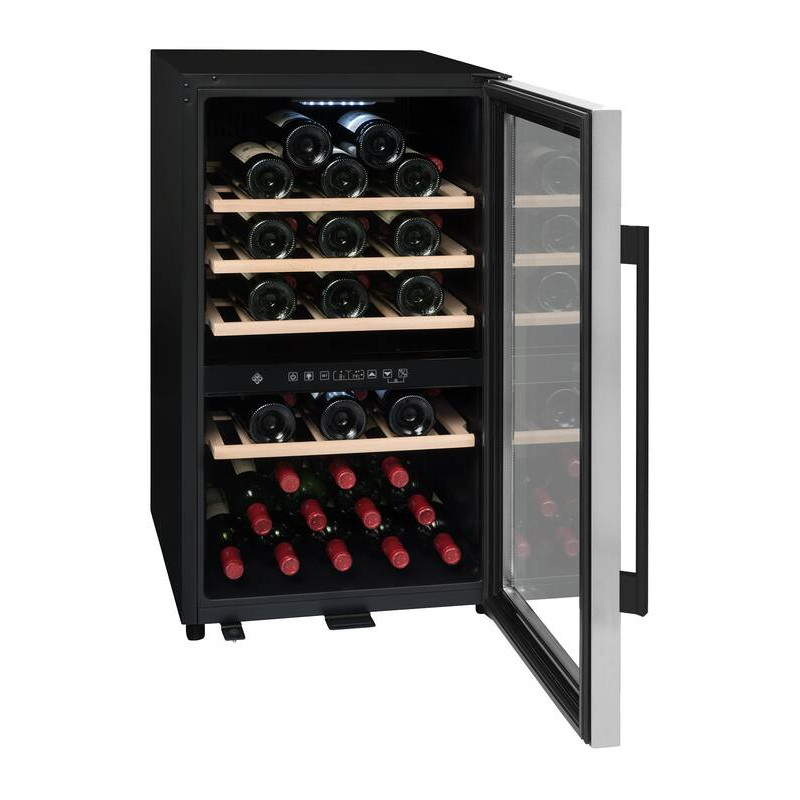 Double-compartment service cellar ECS51.2Z 49 Bottles - La Sommelière